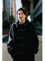 ボンド 三軒茶屋(Bond)&nbsp;メンズアップバング×ニュアンスパーマ【三軒茶屋 RYUKI】