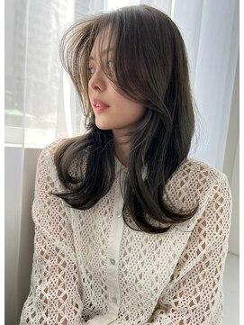 ソヨン 有田川店(SOYON) フェイスレイヤー×女っぽセミロング