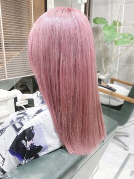 デイズ(days) ベージュピンク ミルクティーピンク ホワイトピンク　ストレート