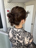 フェリーチェ(Felice)&nbsp;アップスタイル　華やかヘア　お呼ばれヘア　結婚式ヘア