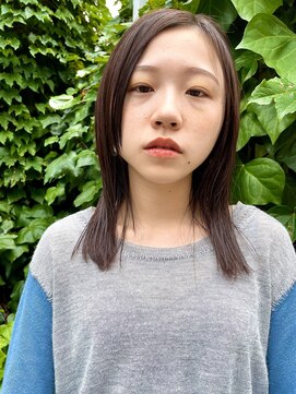 ナループロアツム(Nalu pu loa Tsum) ミディアムボブ/ストレートボブ/ボブ