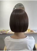 大人ナチュラルボブ似合わせカット［仙台］