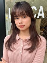 リアンカ(LIANCA)&nbsp;【LIANCA】レイヤーカット/ブラウンベージュ