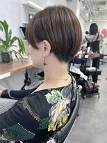 オウル(Owll)&nbsp;【Owll】石田学史刈り上げマッシュ20代30代40代ブラウンベージュ