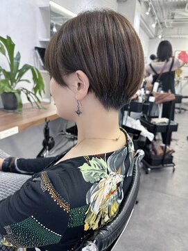 オウル(Owll) 【Owll】石田学史刈り上げマッシュ20代30代40代ブラウンベージュ