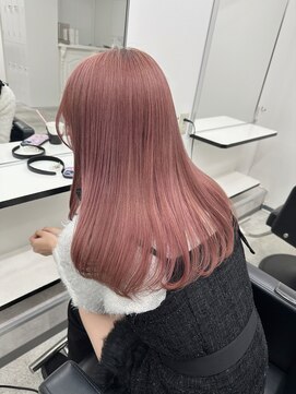 レブ 心斎橋(REV.) 前髪/アンブレラカラー/こなれミディ/イメチェン/ウェーブパーマ