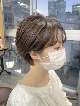 ルーファス メグロ(Ruufus Meguro) 40代50代/白髪ぼかし/柔らか質感ショートボブ