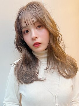 ネオリーブ アンド 渋谷店(Neolive &) メルティーカラー/フェミニンロング/似合わせカット/渋谷