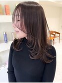 ハイライトバレイヤージュダブルカラーケアブリーチ30代40代