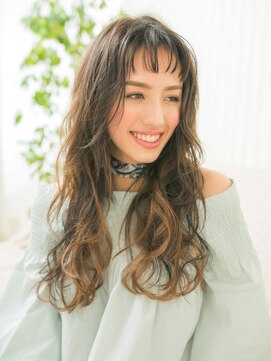 カバーヘア ブリス 大宮西口(COVER HAIR bliss) オン眉大人ガーリーレイヤーロングフレンチカジュアルtk大宮