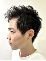 美容室 スタジアム(Stadium) 髪質改善　スパイキーショート