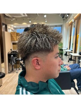 ルースト 渋谷店(ROOST) [夏にやりたいカラー]短髪×ミルクティーブラウン