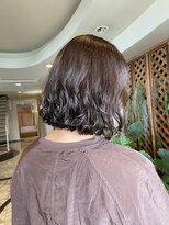 アサクラ シンキタ(ASAKURA SHINKITA)&nbsp;くびれボブパーマ