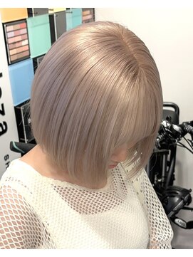 オニキス(ONYX) H09韓国ヘアミルクティーベージュケアブリーチハイトーンカラー