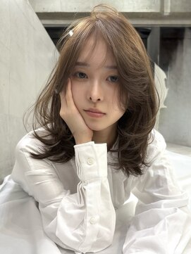 ラキング ギンザ トウキョウ(LAKING GINZA) クラゲヘアー/小顔に見せるヘア/ココアベージュ/銀座駅