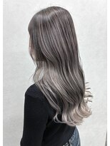 ジャンクス 千葉(junks) バレイヤージュ/シルバー/TAIGA