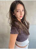 ACE横浜　オリーブベージュ×ロングレイヤー