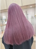 ナビバイケンジ(NaVI by KENJE)&nbsp;【NaVI/伊藤】ブリーチありピンクカラー