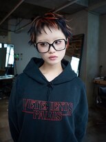 ギークス(GEEKS) 【GEEKS渋谷】バズカット/デザインカラー/レイヤーショート/小顔