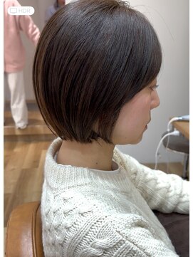 ヘアポケット スタイル店(HAIR POCKET) 短すぎないショートボブ