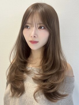 ディスコ 銀座(DISCO) 銀座/銀座駅/学割U24/前髪カット/顔周りカット/インナーカラー