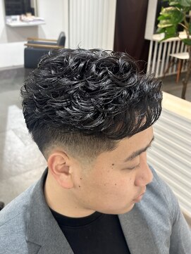 solea men's 【ビジネスマンにおすすめ】フェード×ジェントルパーマ