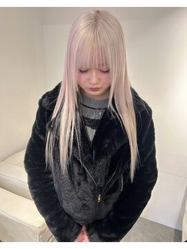 melt.tokyo【メルトトウキョウ】【4月中旬NEW OPEN（予定）】 インナーカラー/トリートメント/デザインカラー/ペールピンク