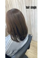 シングル 柏(Single)&nbsp;グレージュ　レイヤー