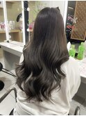韓国 レイヤーカット ブリーチ ダブルカラー 髪質改善