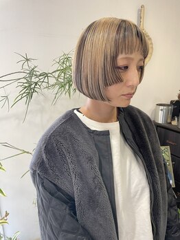 neuf【ヌフ】【2026年4月下旬NEW OPEN（予定）】の写真/"白髪を活かし育てる、大人の上質カラー"自然な奥行きで上品に魅せるグレイヘアへ。ファーストグレイにも◎