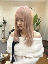 ヘアアンドメイク ルシア 奈良店(hair & make Lucia)&nbsp;ホワイトピンク