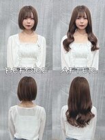 リップ 大阪本店(LIP) 【レミー100%最高級人毛/ロング】シールエクステ80枚