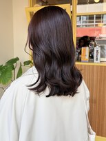 ヒントステーション(HINTSTATION)&nbsp;〈浅草 半個室〉シアーブラウン/ミディアムロブ