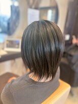ヘアショップエヌアンドエー 久喜 栗橋店(hairshop N&A)&nbsp;オリーブグレージュの外ハネレイヤーボブ