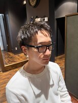 トップ 道徳店(TOP) アップバンクショート×ピンパーマ