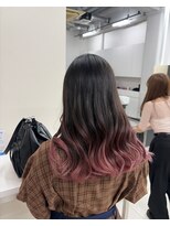 アライブ ハラジュク(ALIVE harajuku)&nbsp;ブリーチインナーバレイヤージュグラデーションカラー夕貴