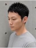 メンズ アクティブショート ビジネスショート 黒髪