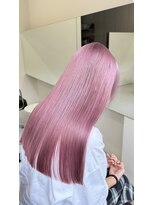 サイ(sai)&nbsp;ミルクティーベージュブロンドブリーチカラーレイヤーカット