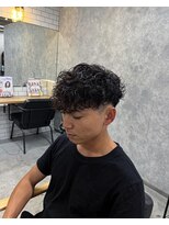 シアー 三宮(SHEER)&nbsp;ツーブロック×スパイラルパーマ