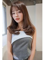 アンジェリカ 立町店(ANGELICA)&nbsp;ANGELICA 大人かわいい レイヤーカット ぱっつん前髪