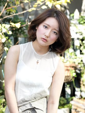 アース 横浜店(HAIR&MAKE EARTH) 大人ボブ【EARTH横浜店】