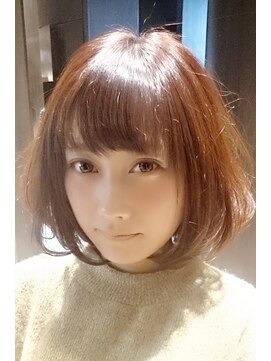アース 郡山コスモス通り店(HAIR&MAKE EARTH) ゆるふわレイヤーボブ