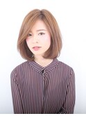 ふんわりワンカールボブ