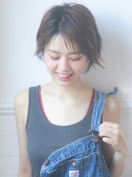 ディッセンバー 渋谷(December) 《December》抜け感バング やわらかいショート