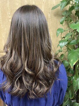 ヘアー カフナ 京急蒲田店(hair kahuna) グレイカラー☆ハイライト☆モノトーンアッシュカラー☆