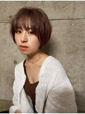 大人かわいい ショートヘア ショートボブ【長野市　長野駅前】