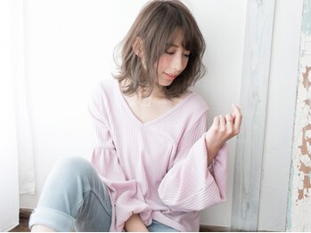 エヌホリック ひたち野うしく(n.holic)の写真/[ハーブ白髪染め＋カット¥5900]お肌だけじゃなく髪もツヤ感◎でグッと若々しい雰囲気に！[ひたち野うしく]