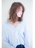 【Lond printemps水野】くせ毛風無造作セミディ2