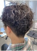 メンズマッシュ、パーマ、メンズカット
