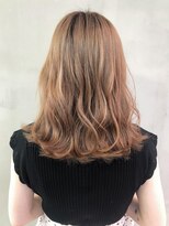 アルバム 銀座(ALBUM GINZA) ミルクティーベージュ_ウェーブパーマフォギーベージュ_ba296603